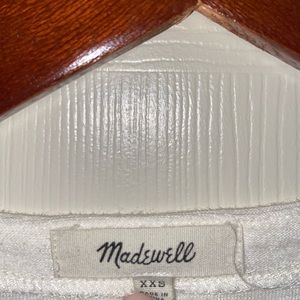 Madewell Libra lace up tee